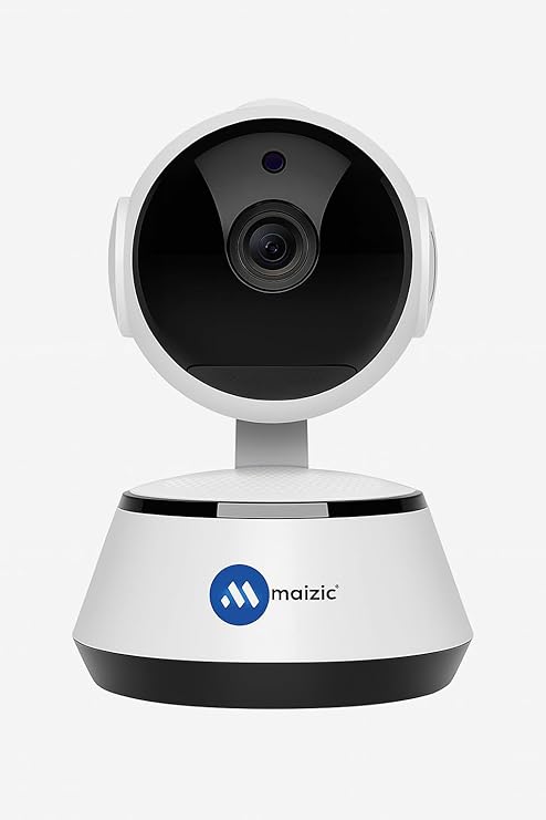 Maizic Smarthome Full HD 1080P WiFi Wireless PTZ Security Camera with AI Human Detection, 360° Viewing Area, Two-Way Voice Camera for Indoor/Outdoor Usage & Alert Type