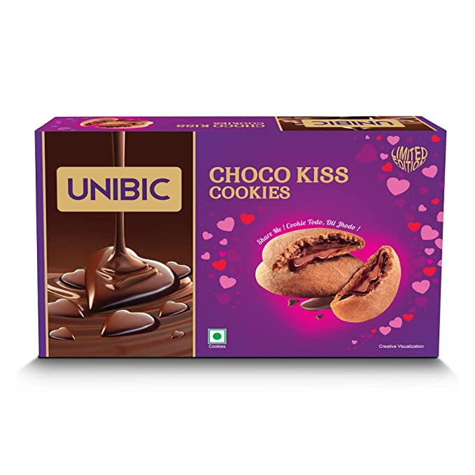 Unibic Choco Kiss | Limited Edition Choco Filled Cookies | Chocolate Delight | Perfect Gift | 500Gm