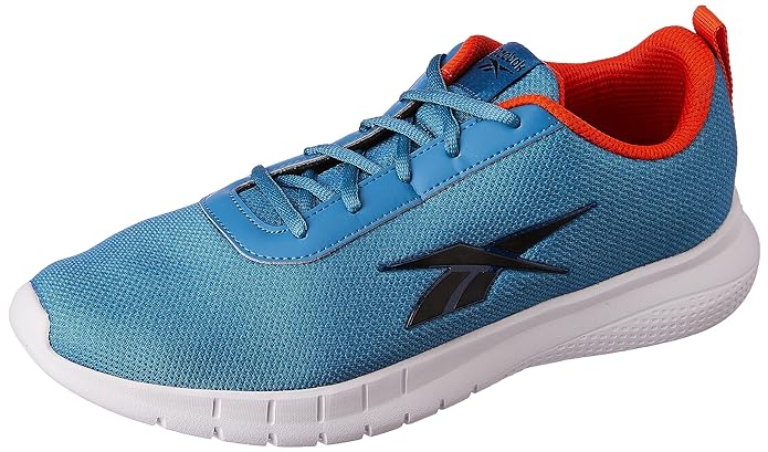 Reebok Men Stride Runner M Steely Blue/Black/Pump Orange 9