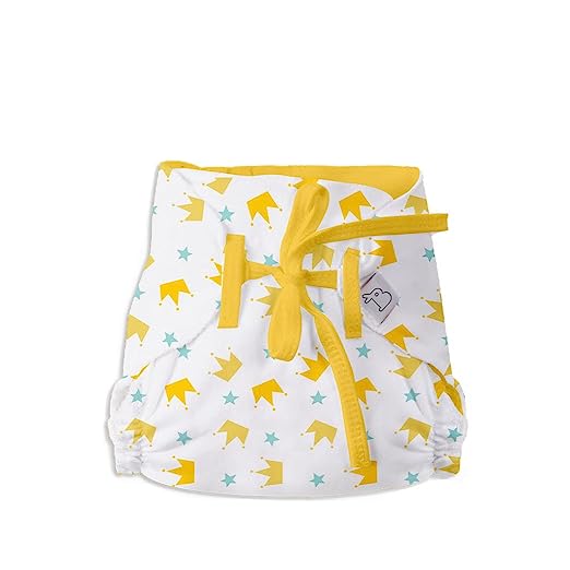 SuperBottoms Dry Feel Langot: Pack of 1 Baby Langot with Stay Dry, Cotton Padding, Gentle Elastics | Assorted Prints