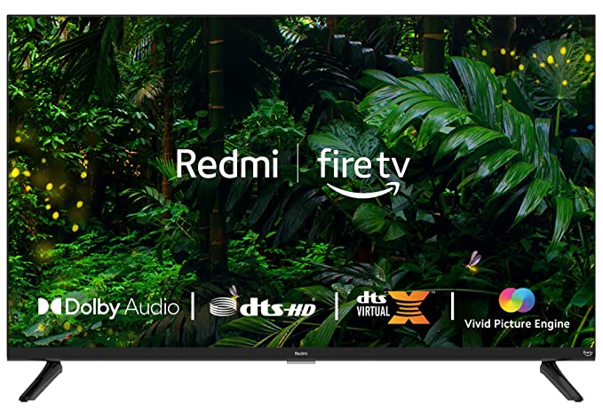 [Apply Coupon] - Redmi 80 cm (32 inches) HD Ready Smart LED Fire TV L32R8-FVIN (Black)