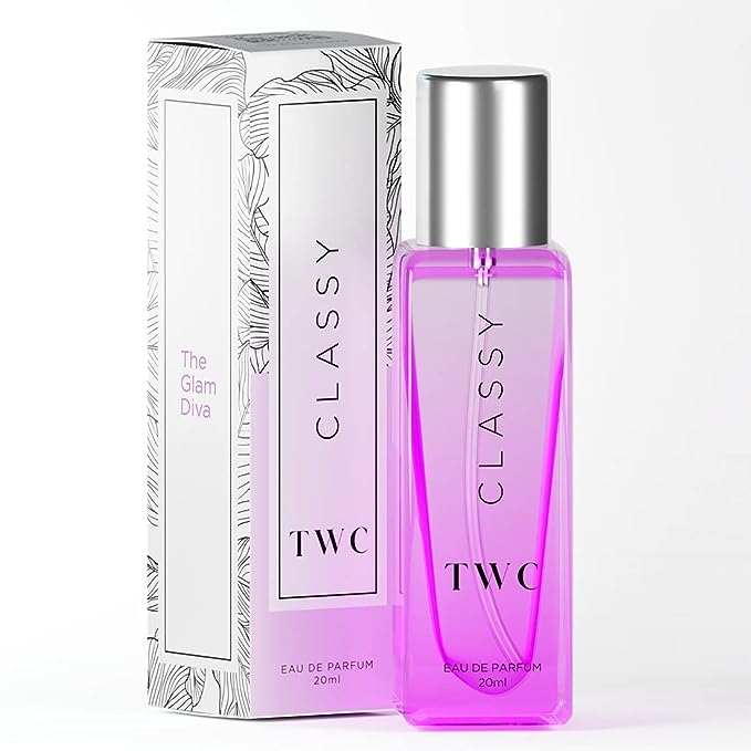 The Woman Company (TWC) EDP CLASSY | Eau De Parfum | Long-Lasting Freshness | Sweet & Warm | Specially Curated Perfume For Women - 20 ml