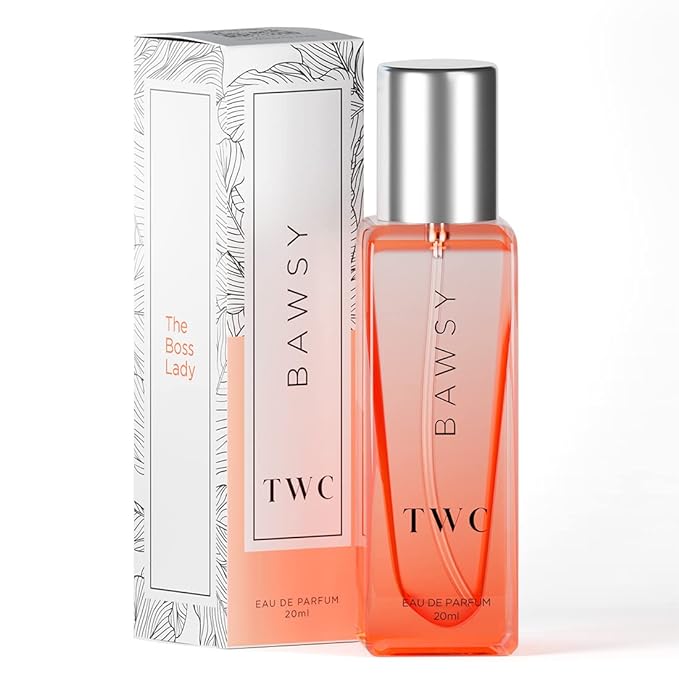 The Woman Company (TWC) EDP BAWSY | Eau De Parfum | Long-Lasting Freshness | Citrusy & Floral | Specially Curated Perfume For Women - 20 ml