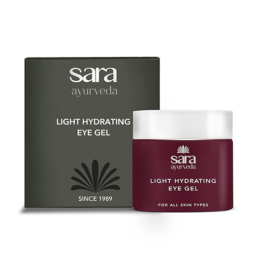 Sara Light Hydrating Eye Gel For Reducing Dark Cirles & skin ageing For Women, Men | Suitable For All Skin Type, 25 gm
