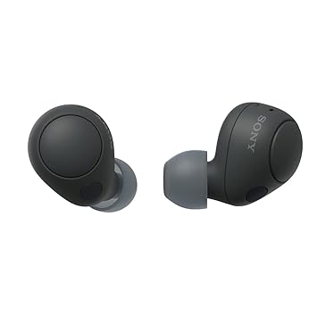 Sony WF-C700N Noise Cancellation Bluetooth Earbuds with Mic, TWS, Up to 20Hrs Battery, Adaptive Sound Control- Black
