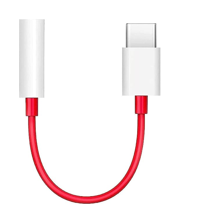 JGD PRODUCTS Type C to 3.5 mm Jack Audio Connector Converter, Noise Cancelling Headphones Jack Converter Audio Adapter for OnePlus, Vivo and iQOO Devices || Not for Samsung, Google, Mi, Oppo