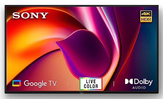 [Apply Coupon] - Sony Bravia 108 cm (43 inches) 4K Ultra HD Smart LED Google TV KD-43X64L (Black)