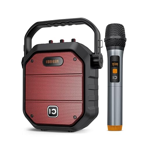 SHIDU H4 Rechargeable portable karaoke speaker