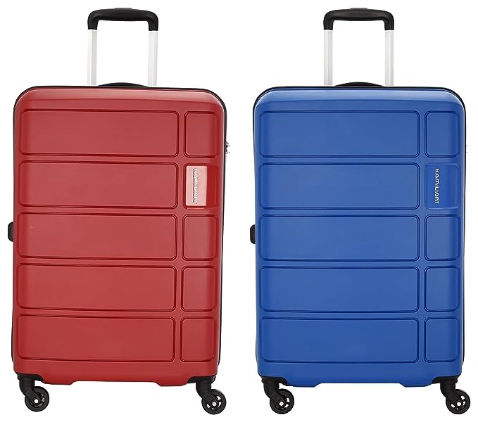 kamiliant by American TouristerHarrier Spinner Polypropylene (PP) 56 Cm Small Crimson Red Cabin Hard Luggage