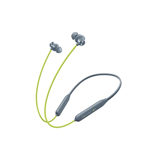 OnePlus Bullets Z2 Bluetooth Wireless in Ear Earphones with Mic, Bombastic Bass - 12.4 Mm Drivers, 10 Mins Charge - 20 Hrs Music, 30 Hrs Battery Life (Jazz Green)