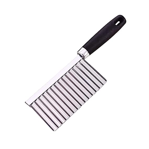 [Apply Coupon] - ATEVON Stainless Steel Salad Chopping Crinkle Cutters