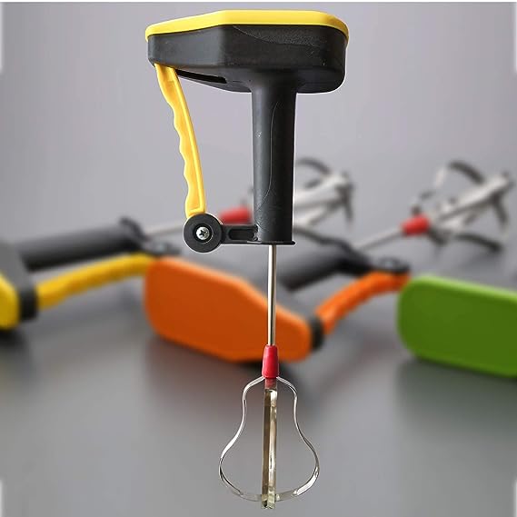 Dhananjay Power Free Hand Blender with Stainless Steel Blades | Milk Lassi Maker/Egg Beater/Mixer Rawai/coffee frother/lassi making machine (Multi)