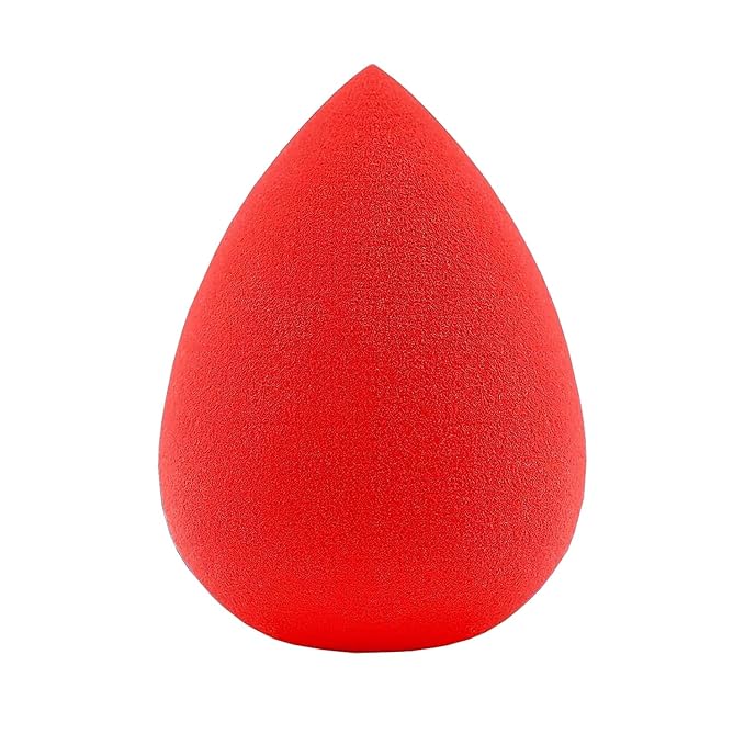 SUAKE Professional Beauty Blender Sponges for Face Makeup | Beauty Blender Face Sponge Puff for all Skin Types - Soft, Latex-Free, Reusable (Multicolor Pack of 1)