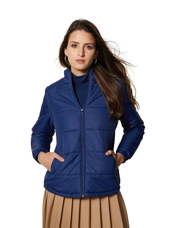 Amazon Brand - Symbol Women's 100% Polyester Regular Jacket
