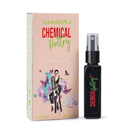 [Apply Coupon] - Maryaj Chemical Poetry EDP 8ML Perfume - Long-Lasting Fragrance Gift for Women