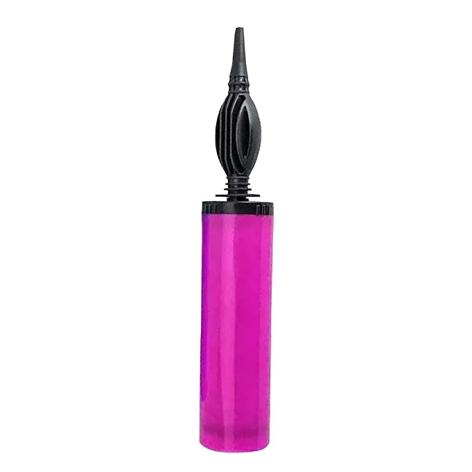 Just Party Hand Held Balloon Air Pump Inflator, Assorted Colour, 28.5 x 5 x 5 CM