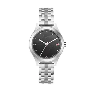 Fastrack Analog Black Dial Women's Casual Watch