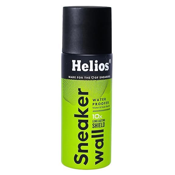 Helios® Sneaker Wall Protect Spray I water repellent I Water Proofer | Rain & Stain Waterproof Protector Nano Protection for Leather, Nubuck, suede & Canvas - Trainers - Sneaker Care