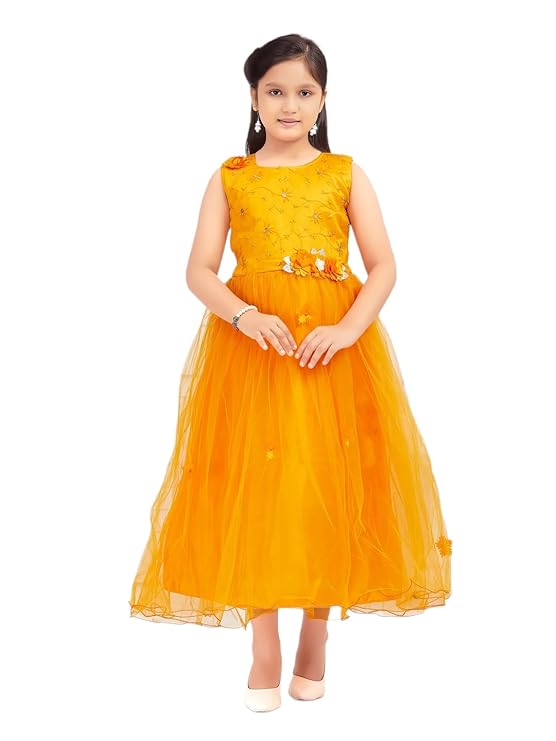 [Size: 3 Years-4 Years] - Aarika Girls Dress