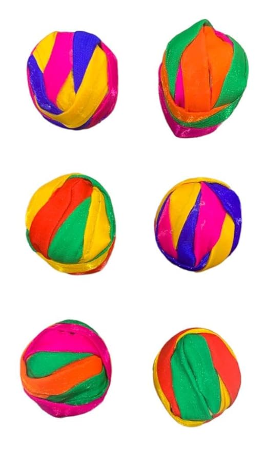 SacredKart, Laddoo Gopal Ji, Pagdi, Size 5, Pack of 6