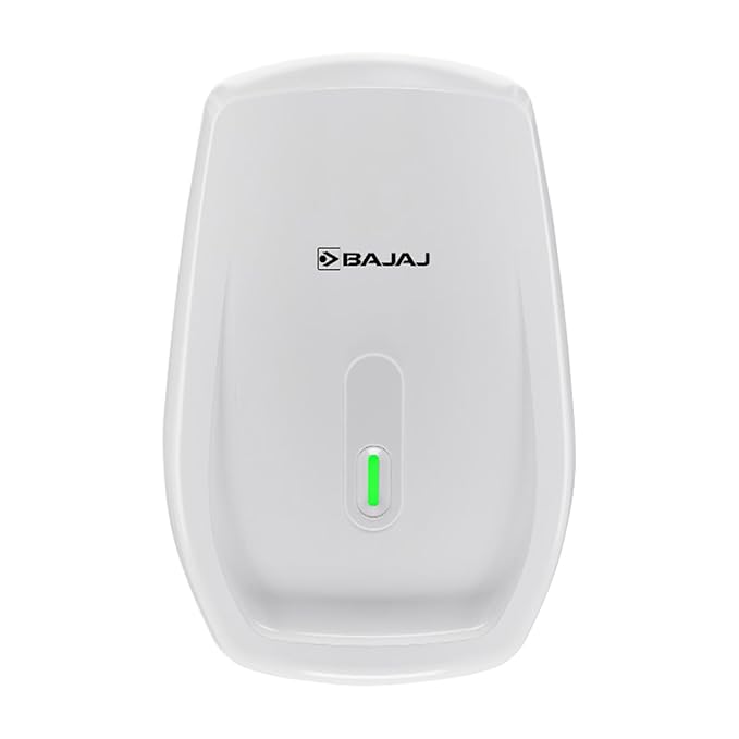 Bajaj Shield Series Evano 3L Instant Water Heater/Geyser | Non Stick Heating Element | Withstand 6 Bar Pressure | Shock Resistant & Rust Proof | Withstand 4.5KV Surge Voltage | 4-Yr Warranty White