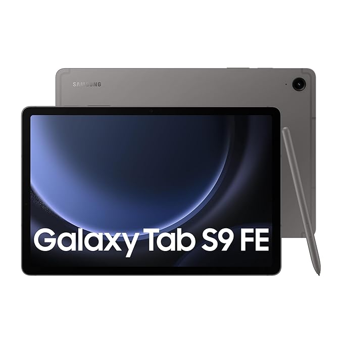 Samsung Galaxy Tab S9 FE [Smartchoice], RAM 6 GB, ROM 128 GB Expandable, S Pen in-Box, Wi-Fi, IP68 Tablet, Gray