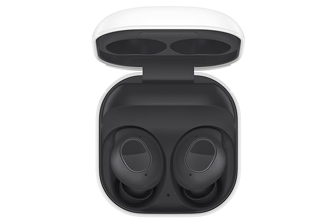 Samsung Galaxy Wireless Buds FE (in Ear) (Graphite)|Powerful Active Noise Cancellation | Enriched Bass Sound | Ergonomic Design | 6-21 Hrs Play Time