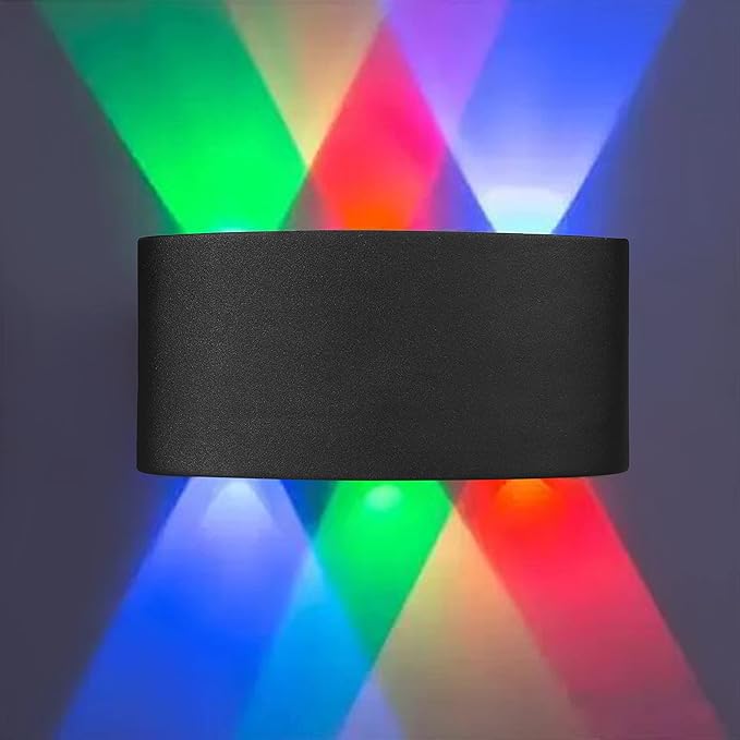 Aadi Led Up Down Light 6Wt Red Blue Green Post Light