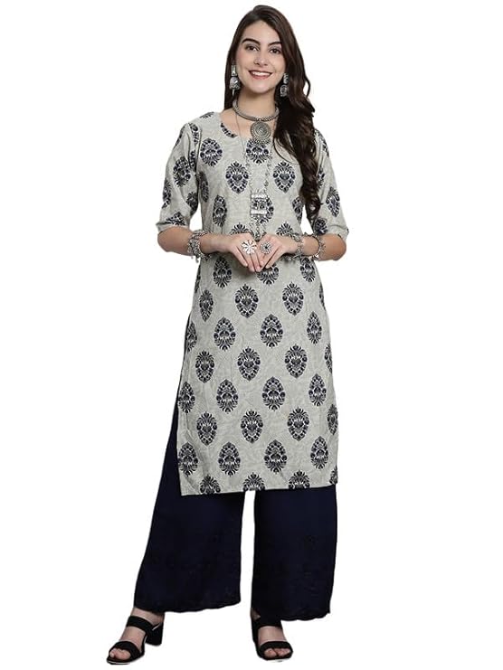 7Threads Women's Crepe Striped Straight Fashion Vest