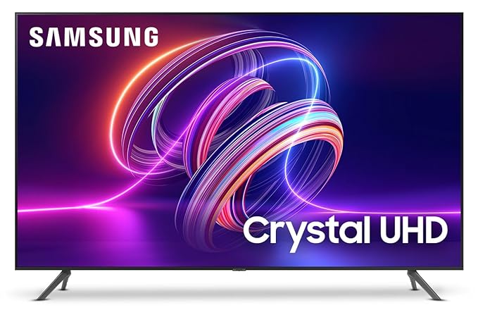 Samsung 108 cm (43 Inches) Crystal Vision 4K Ultra HD Smart LED TV UA43CUE70AKLXL (Titan Gray)