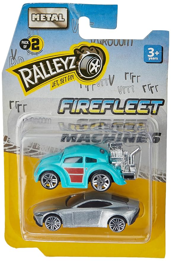 The PRO Firefleet Street Machines- Pack of 2,Multicolor,3+ Year