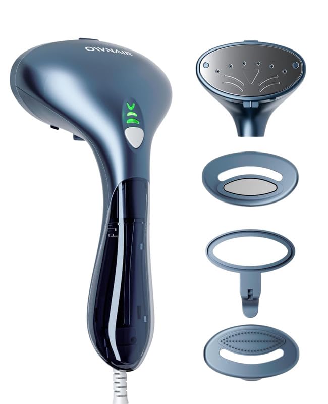 OWNAIR Steamer for Ironing Clothes - 1800W Handheld Garment Steamer - 24g/min High Steam, Fast Heat-Up in 15s, 110ml Tank, Vertical & Horizontal Steam Iron for Clothes and Fabrics