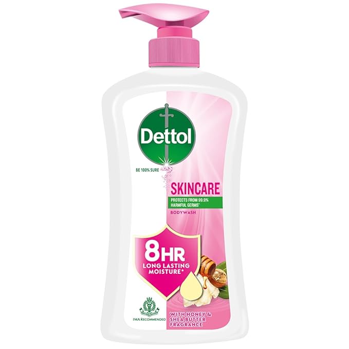 [Apply Coupon] - Dettol Body Wash and Shower Gel for Women and Men, Skincare - 500ml each | Soap -Free Bodywash | 8h Moisturization