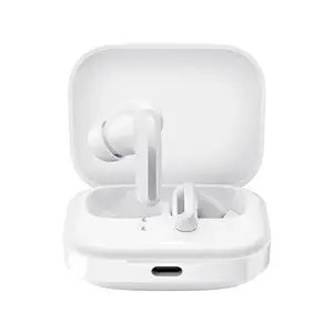 Redmi Buds 5 Truly Wireless Bluetooth Ear Buds (TWS) with Upto 46dB Hybrid Noise Cancellation, Dual-Mic AI Call Enhancement,10mins for 4Hours Fast Charging with Upto 38Hrs Playback| Fusion White