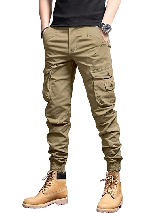 [Size: M] - Lymio Men Cargo || Men Cargo Pants || Men Cargo Pants Cotton || Cargos for Men (Cargo-09-12)