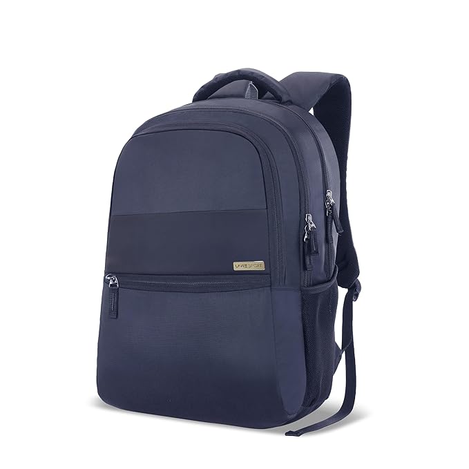 [Apply Coupon] - Lavie Sport 47cm Osprey 28 litres Laptop Backpack for Men & Women | Business Laptop Bag | Upto 15.6" Notebook/MacBook Compatible (Navy)
