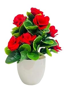 [Apply Coupon] - ATEVON Shaded Artificial Flowers: Versatile Decoration for Gifting, Home, Garden, Office, Balcony, Living Room, and Special Occasions