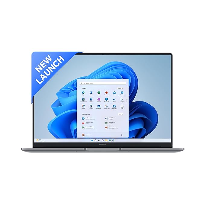 HONOR MagicBook X14 Pro 2024, 13th Gen Intel Core i5-13420H (16GB/512GB NVMe SSD, 14-inch (35.56 cm) FHD IPS Anti-Glare Thin and Light Laptop/Windows 11/Backlit Keyboard/Fingerprint/1.4Kg), Gray