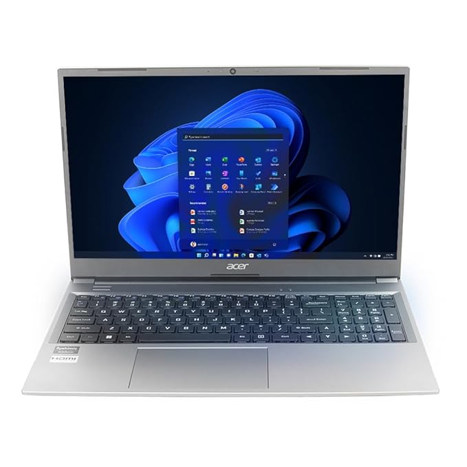 Acer Aspire Lite 12th Gen Intel Core i5-1235U Thin and Light Metal Laptop (Windows 11 Home/16GB RAM/512GB SSD/Intel Iris Xe Graphics/MSO) AL15-52, 39.62cm (15.6") Full HD Display, Steel Gray, 1.59 KG