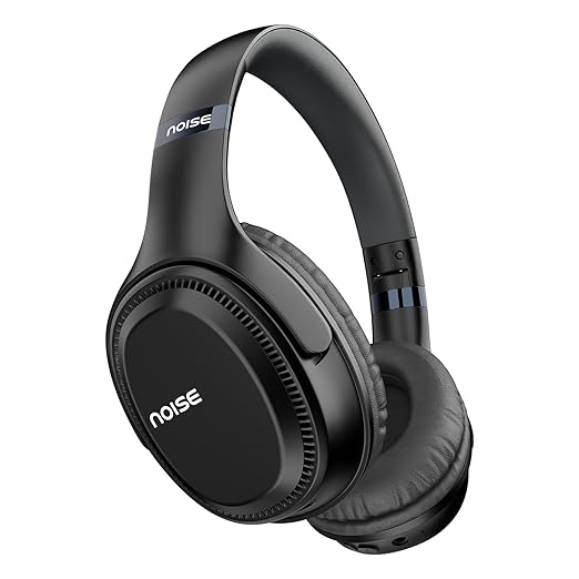 Noise Airwave Max 3 Bluetooth On Ear Headphones with 70H Playtime, 40mm Driver, Low Latency(up to 45ms),Dual Pairing, BT v5.3 (Carbon Black)