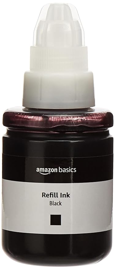 amazon basics PIXMA GI790 Ink Bottle | for G1010, G2000, G2012, G3000, G3010, G3012, G4010 (Black)