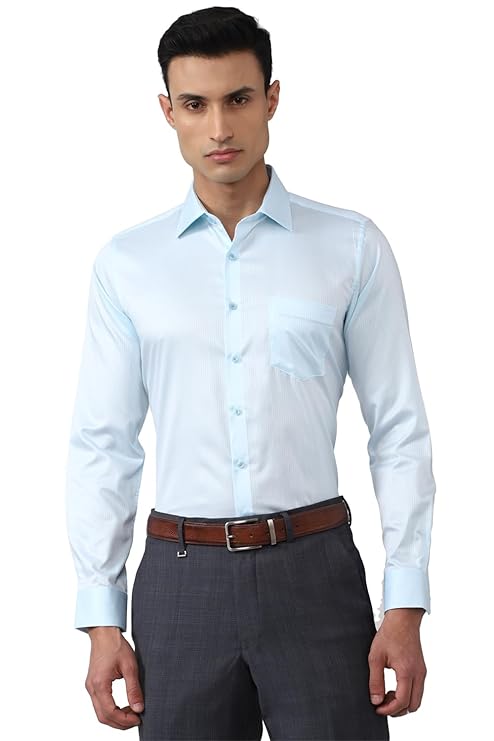 Van Heusen Men's Cotton Regular Fit Shirt