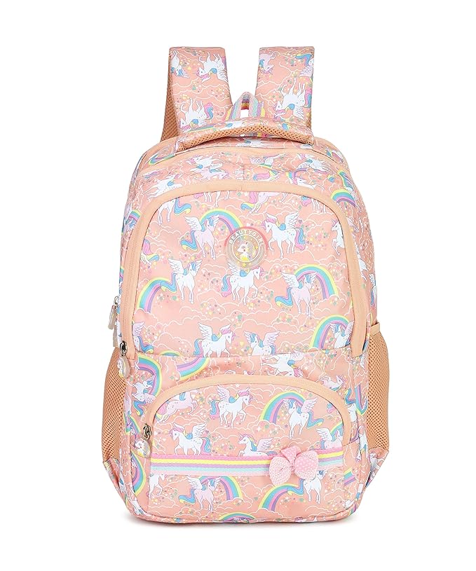 BEAUTY GIRLS 1531 Polyester Waterproof 30 L Floral Printed School, College Tuition Laptop Backpack Bag for Girls & Women