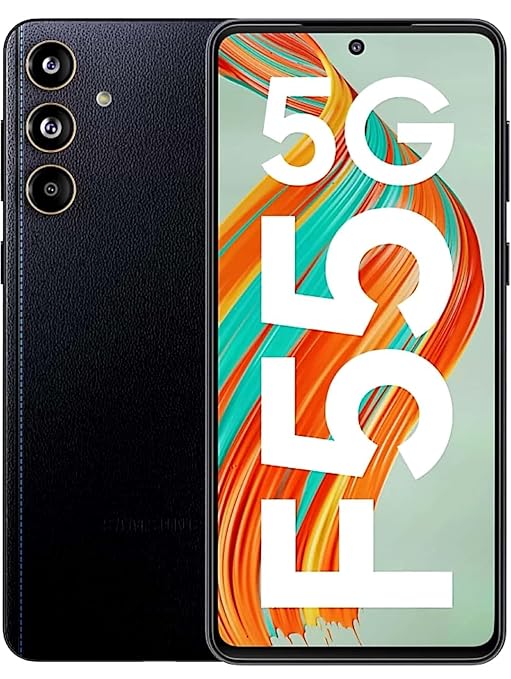 Samsung Galaxy F55 5G (Raisin Black, 128 GB) (8 GB RAM)