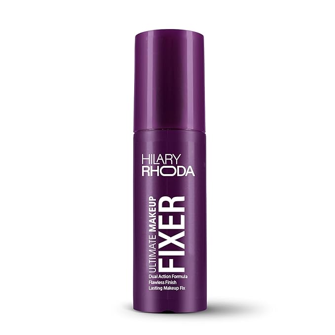 [Apply Coupon] - Hilary Rhoda Ultimate Makeup Fixer | Infused with Niacinamide & Hyaluronic Acid | Hydrates, Soothes & Refreshes Skin | Dual Action & Weightless Formula | Setting Spray |100 ml