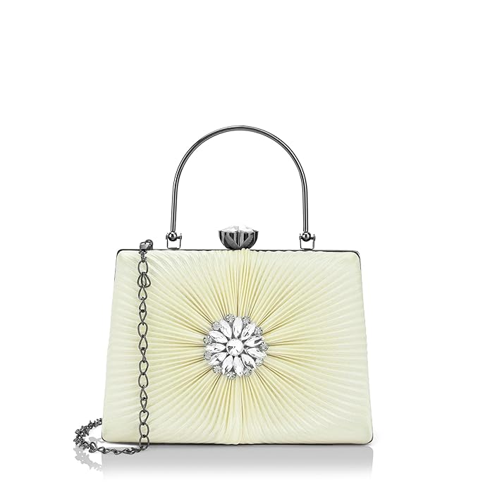 Lavie Women's Ray Trapezoid Framed Clutch | Ladies Purse Handbag