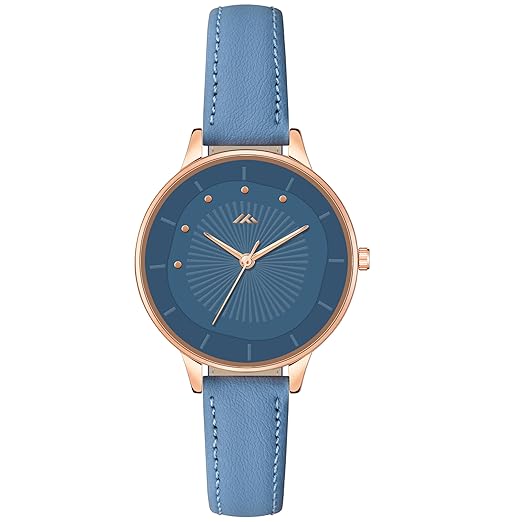 ON TIME OCTUS Analog Girl's and Women's Watch (Blue Dial Blue Coloured Strap)