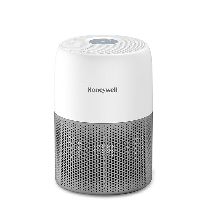 Honeywell Air Purifier for Home & Office, 3-in-1, Pre, H13 HEPA, Activated Carbon, Removes 99.99% Pollutants, Allergens, Pet Danger, Smoke, Dust & Pollens - Air touch V1