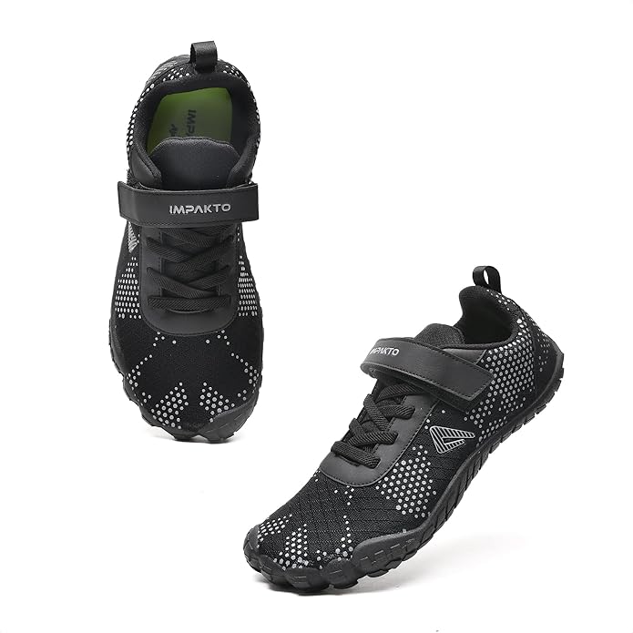 Impakto Barefoot Rooted Wide feet Shoes for Men | Lightweight Running & Training Shoes with Soft Sole & Superior Grip | Running, Jogging Regular Gym Shoes for Men