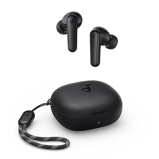 soundcore by Anker R50i VI True Wireless Earbuds, 10mm Drivers with Big Bass, Bluetooth 5.3, 30H Long Playtime, Water-Resistant, 2 Mics for AI Clear Calls, 22 Preset EQs, Customization via App